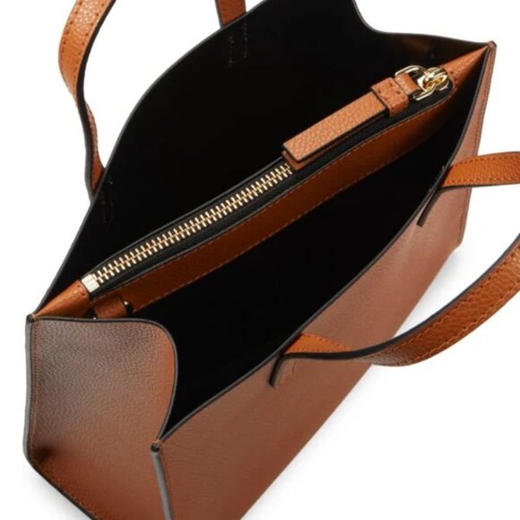 BNWT MARC JACOBS ORANGE TOTE LEATHER BAG - Picture 3 of 4